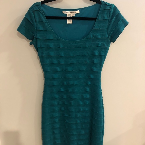 Max studio turquoise dress - Picture 1 of 3